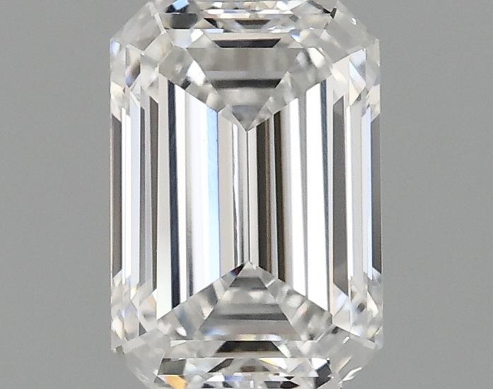 0.91 Carat Emerald Shaped Ideal Cut VVS2 IGI Certified Lab Grown Diamond