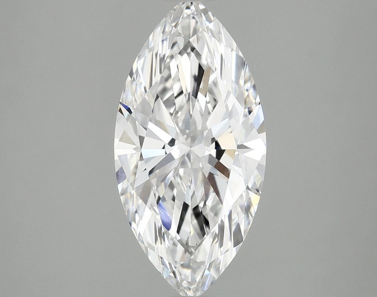 2.42 Carat Marquise Shaped Ideal Cut VVS2 IGI Certified Lab Grown Diamond