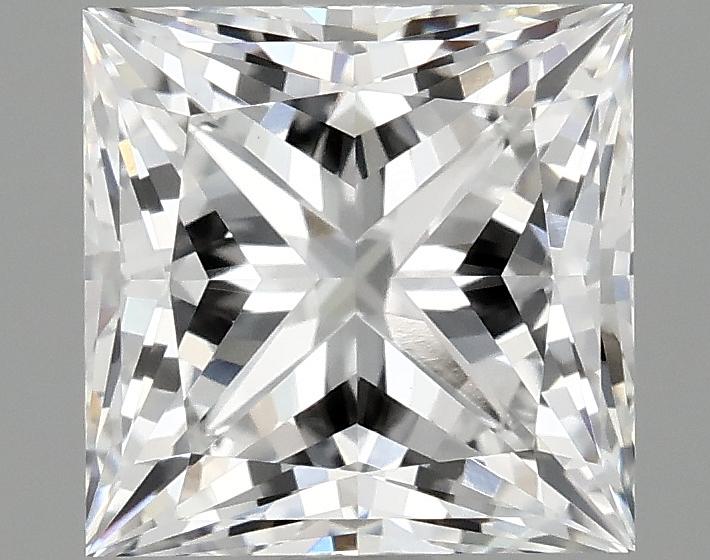 2.1 Carat Princess Shaped Ideal Cut VVS2 IGI Certified Lab Grown Diamond