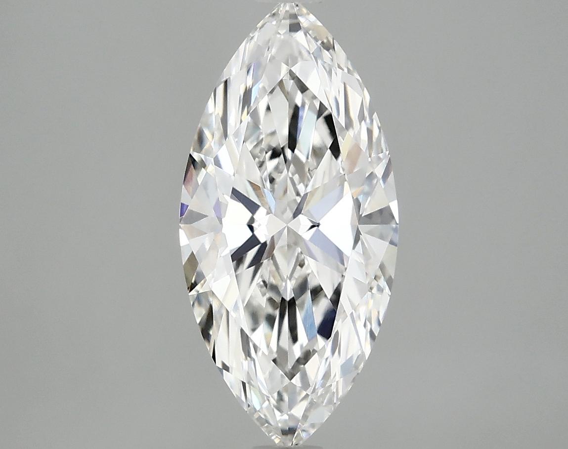 2.02 Carat Marquise Shaped Excellent Cut VVS1 IGI Certified Lab Grown Diamond