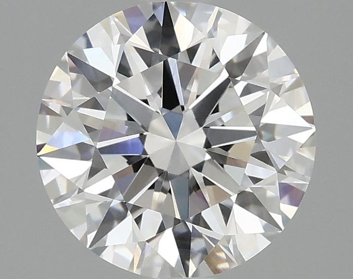 2.05 Carat Round Shaped Ideal Cut VVS2 IGI Certified Lab Grown Diamond