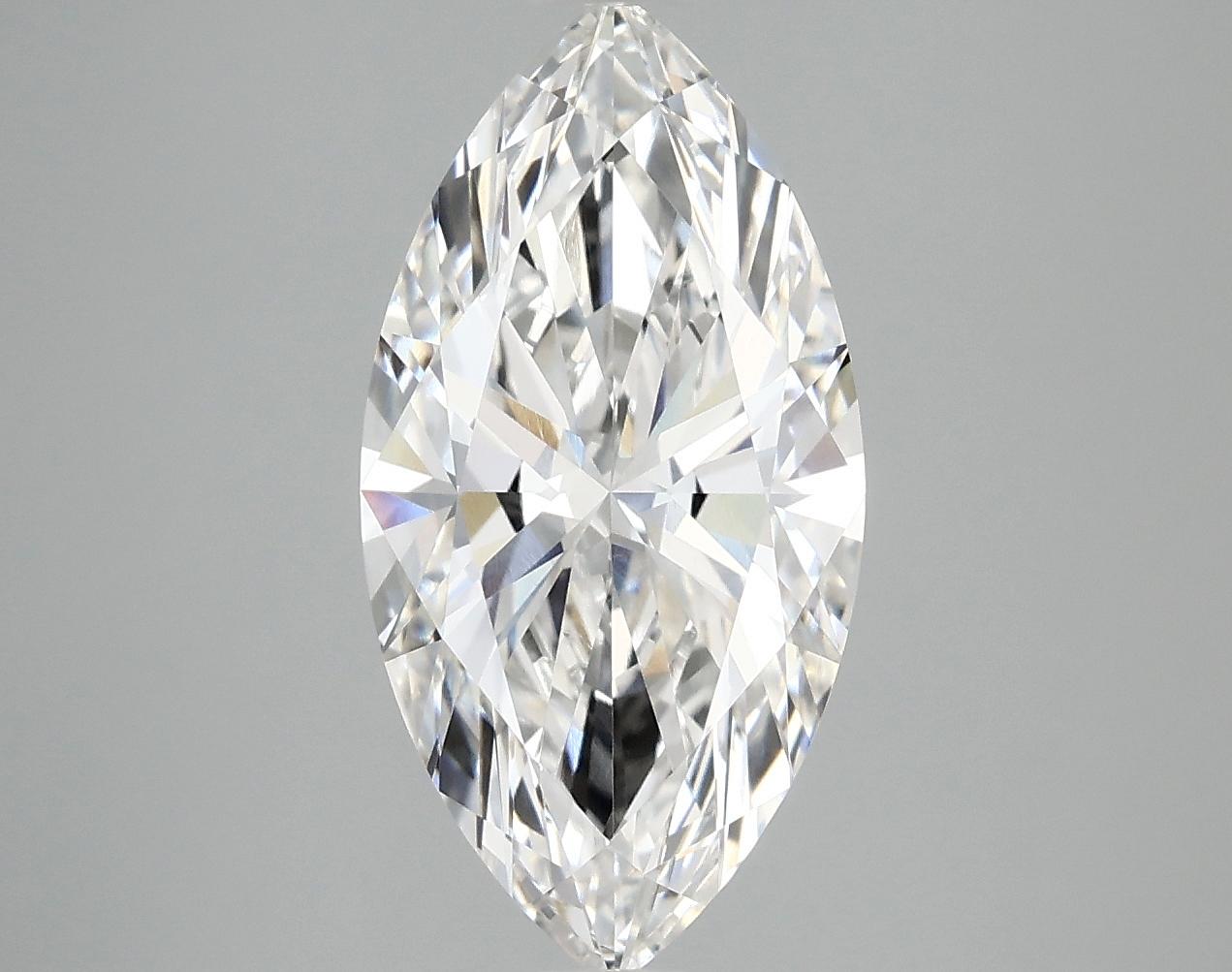 3.09 Carat Marquise Shaped Ideal Cut VS1 IGI Certified Lab Grown Diamond