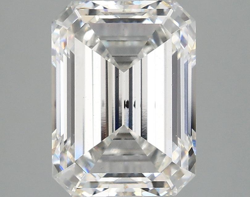 3.1 Carat Emerald Shaped Excellent Cut SI1 IGI Certified Lab Grown Diamond