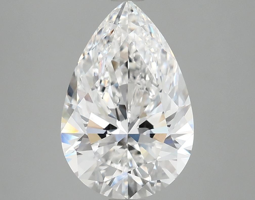 2.88 Carat Pear Shaped Excellent Cut VVS2 IGI Certified Lab Grown Diamond