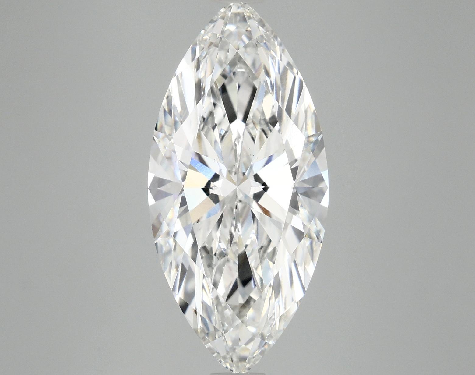 4.88 Carat Marquise Shaped Excellent Cut VS2 IGI Certified Lab Grown Diamond