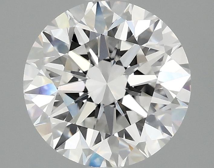 2.08 Carat Round Shaped Excellent Cut VVS2 IGI Certified Lab Grown Diamond