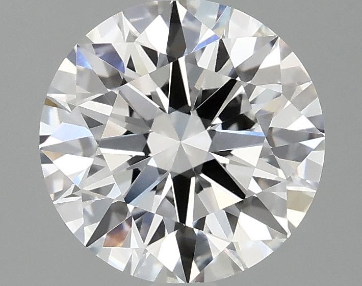 2.08 Carat Round Shaped Ideal Cut VVS2 IGI Certified Lab Grown Diamond
