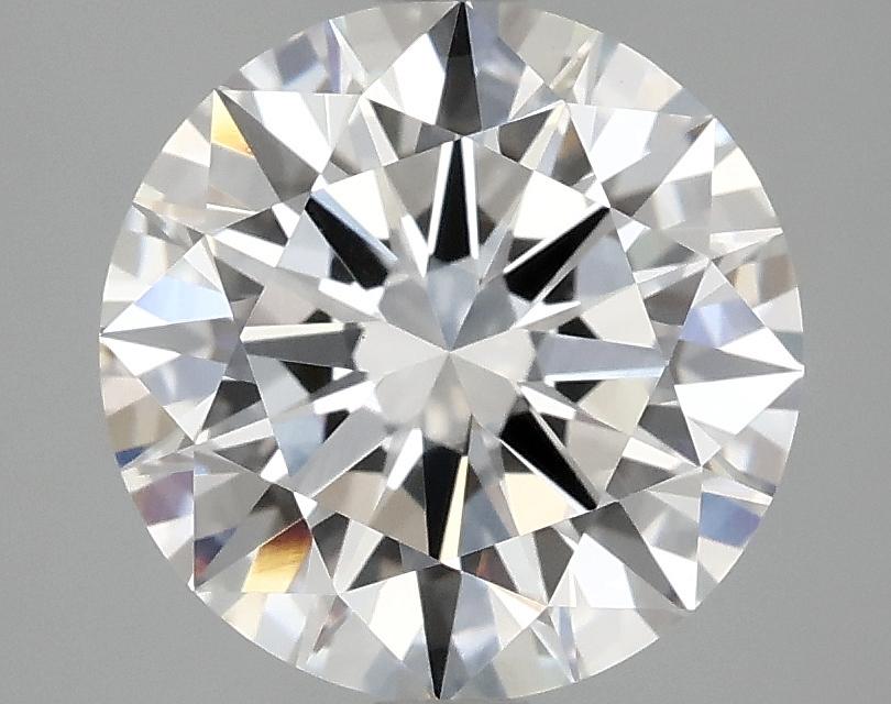 3.08 Carat Round Shaped Ideal Cut VVS2 IGI Certified Lab Grown Diamond