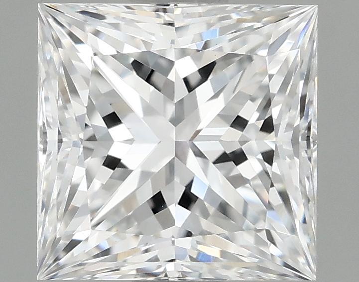 1.59 Carat Princess Shaped Ideal Cut VVS2 IGI Certified Lab Grown Diamond