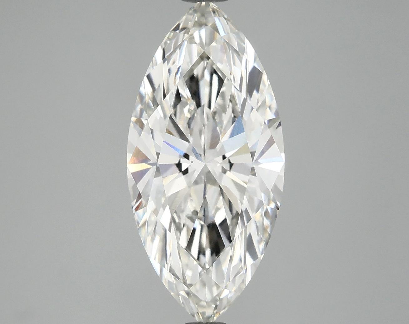 3.09 Carat Marquise Shaped Excellent Cut VS1 IGI Certified Lab Grown Diamond