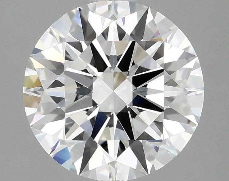 2.08 Carat Round Shaped Ideal Cut VVS2 IGI Certified Lab Grown Diamond