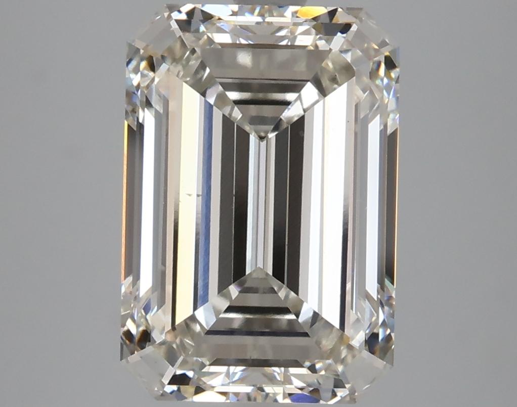 5.02 Carat Emerald Shaped Ideal Cut VS2 IGI Certified Lab Grown Diamond