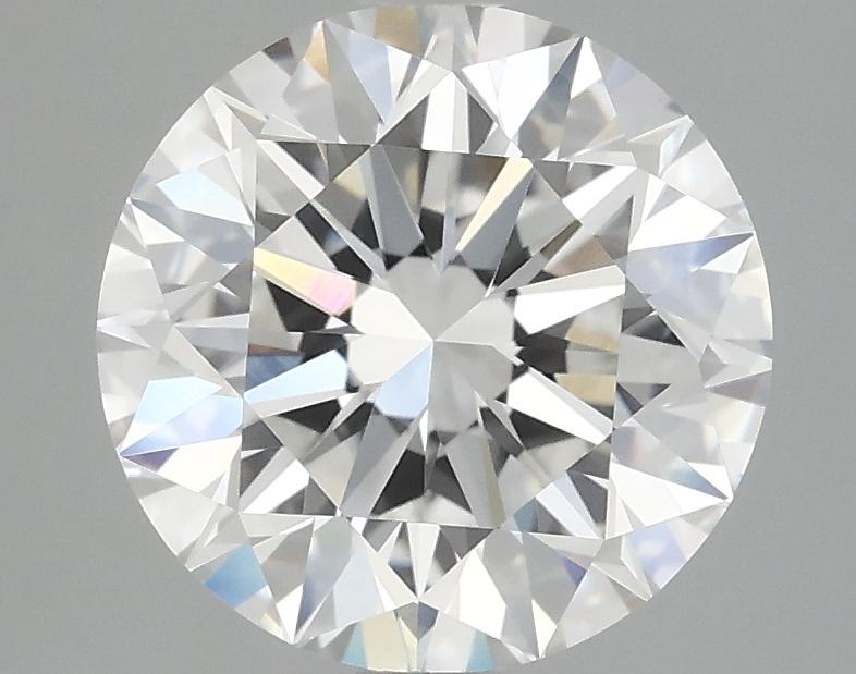3.09 Carat Round Shaped Excellent Cut VVS2 IGI Certified Lab Grown Diamond