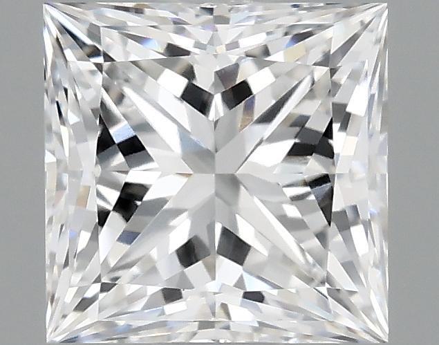 0.94 Carat Princess Shaped Ideal Cut VVS2 IGI Certified Lab Grown Diamond