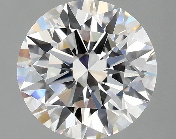2.05 Carat Round Shaped Ideal Cut VVS2 IGI Certified Lab Grown Diamond
