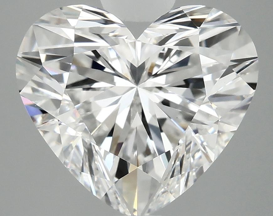 4.09 Carat Heart Shaped Ideal Cut VS1 IGI Certified Lab Grown Diamond