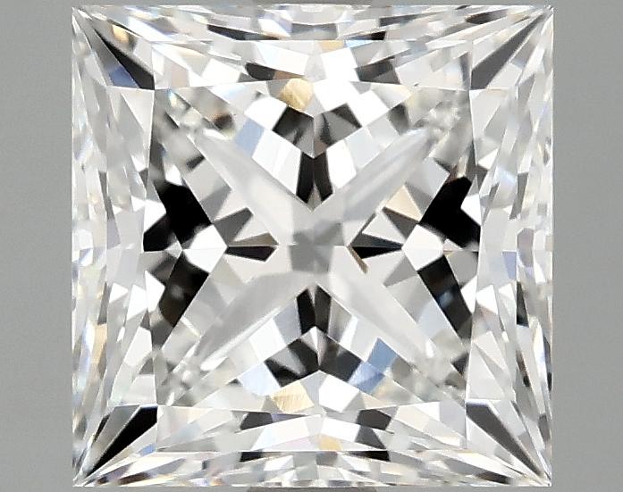 3.06 Carat Princess Shaped Ideal Cut VS1 IGI Certified Lab Grown Diamond