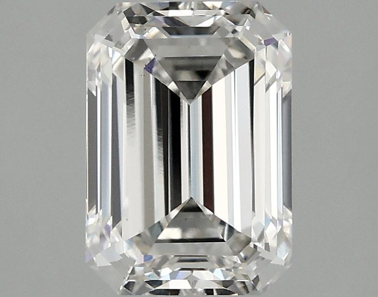 1.97 Carat Emerald Shaped Ideal Cut VS2 IGI Certified Lab Grown Diamond