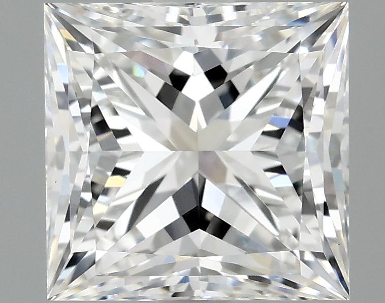 2.04 Carat Princess Shaped Ideal Cut VVS2 IGI Certified Lab Grown Diamond
