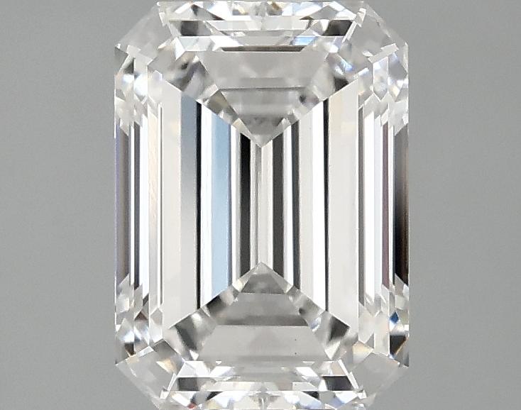 2.1 Carat Emerald Shaped Excellent Cut VS1 IGI Certified Lab Grown Diamond