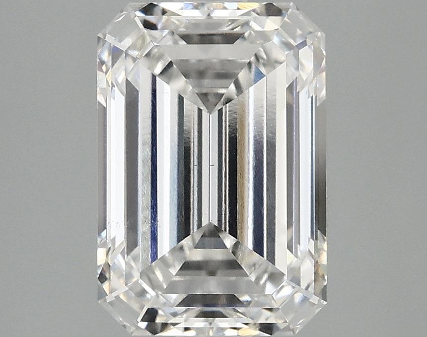 3.09 Carat Emerald Shaped Ideal Cut VS2 IGI Certified Lab Grown Diamond