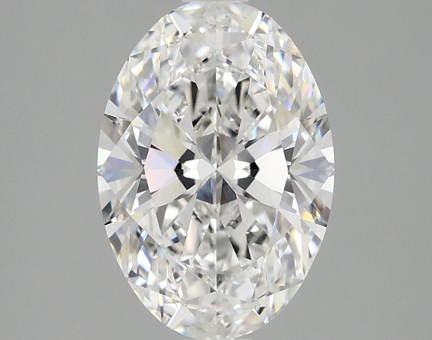 2.1 Carat Oval Shaped Ideal Cut VVS2 IGI Certified Lab Grown Diamond