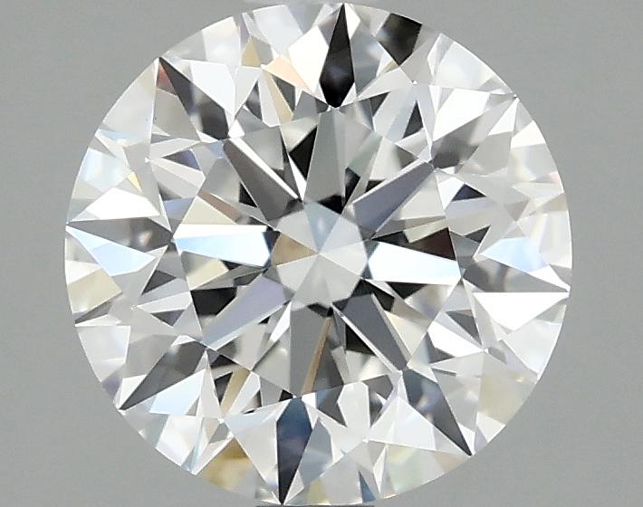 2.05 Carat Round Shaped Excellent Cut VVS2 IGI Certified Lab Grown Diamond