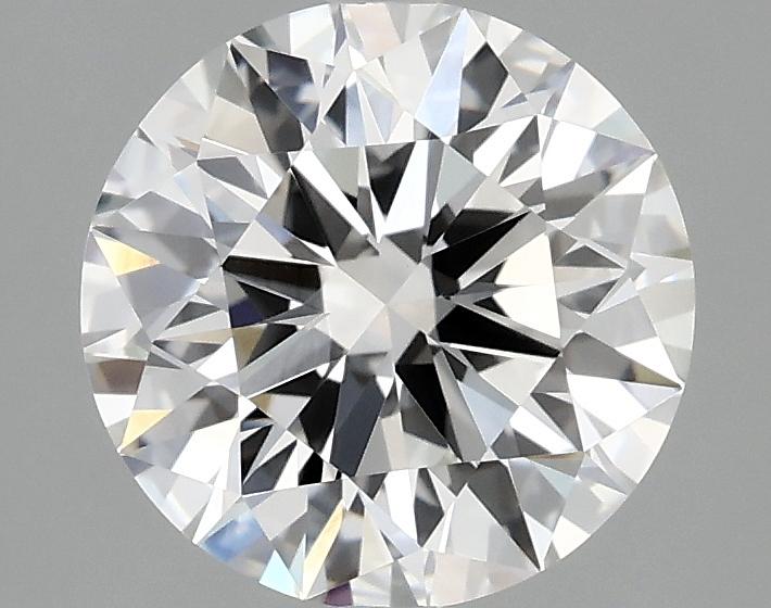 2.03 Carat Round Shaped Ideal Cut VVS2 IGI Certified Lab Grown Diamond