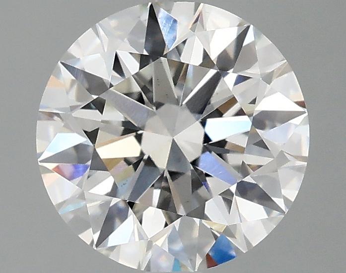 2.08 Carat Round Shaped Ideal Cut VS2 IGI Certified Lab Grown Diamond