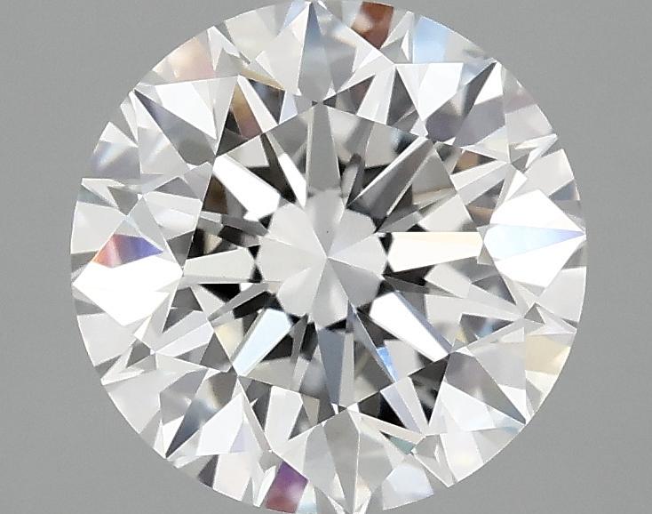2.58 Carat Round Shaped Excellent Cut VVS2 IGI Certified Lab Grown Diamond