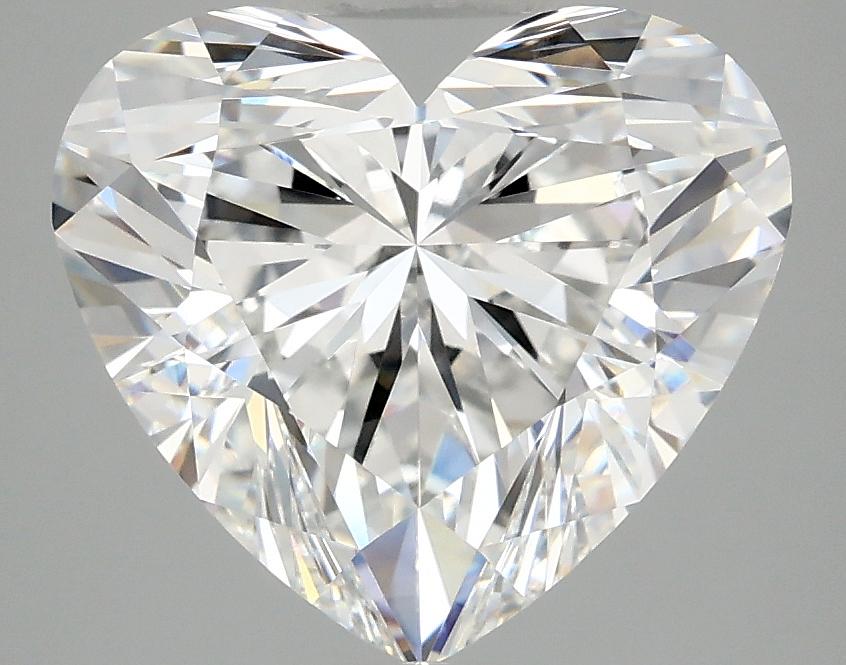 4.1 Carat Heart Shaped Ideal Cut VVS2 IGI Certified Lab Grown Diamond