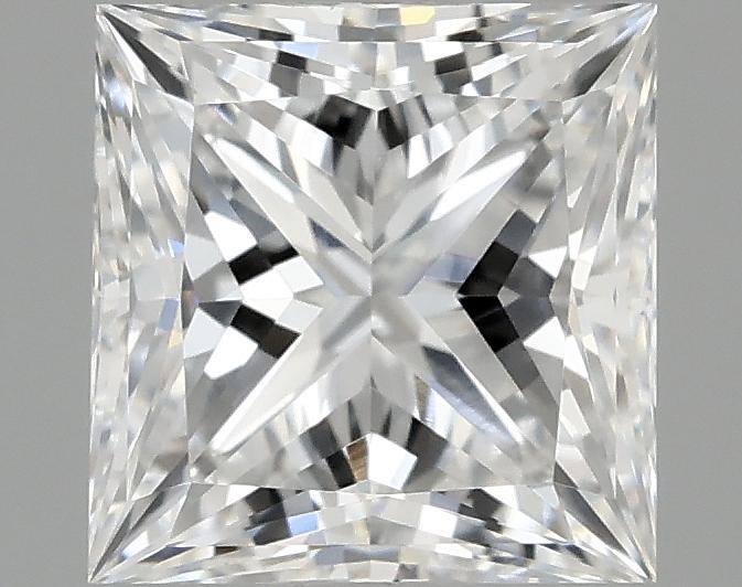 1.08 Carat Princess Shaped Ideal Cut VVS2 IGI Certified Lab Grown Diamond