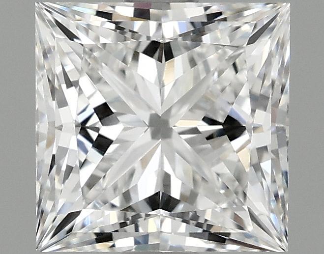 1.55 Carat Princess Shaped Ideal Cut VVS2 IGI Certified Lab Grown Diamond