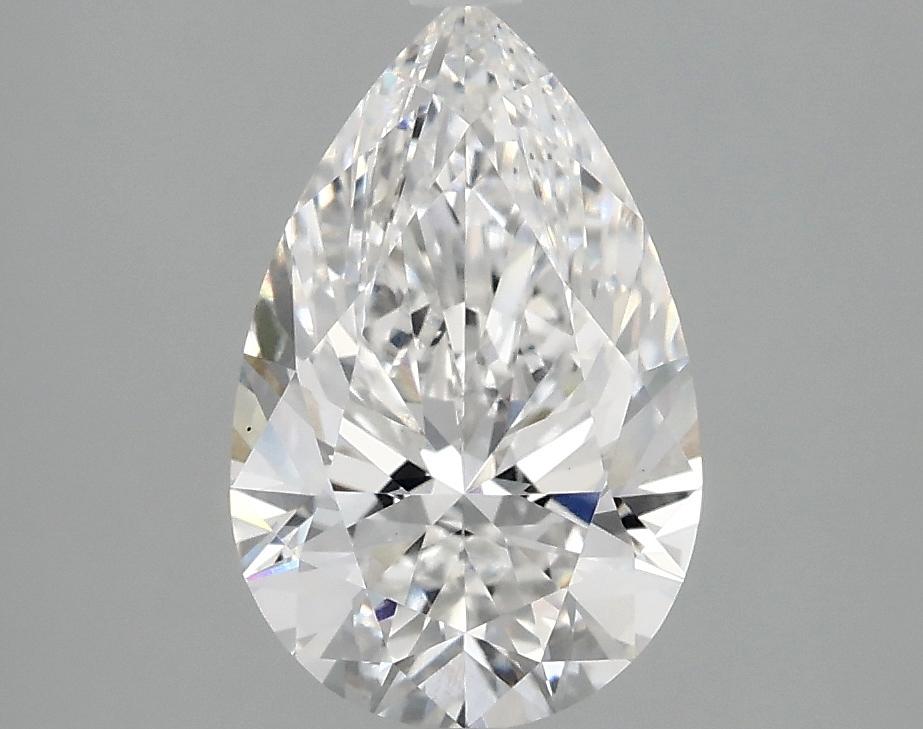 2.05 Carat Pear Shaped Ideal Cut VS1 IGI Certified Lab Grown Diamond