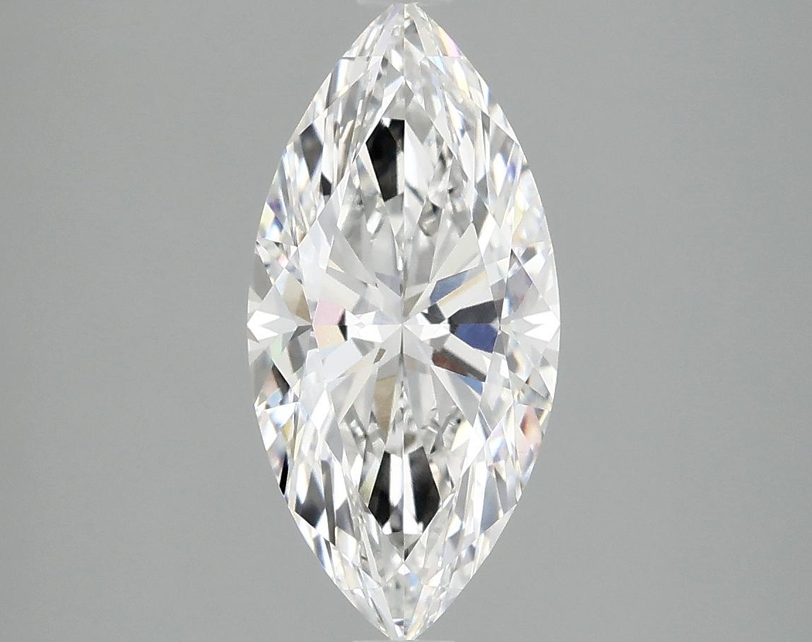 2.06 Carat Marquise Shaped Excellent Cut VVS2 IGI Certified Lab Grown Diamond