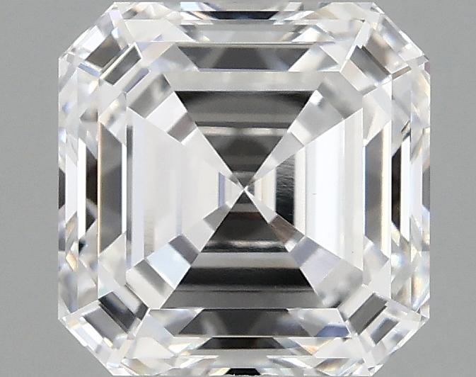 2.07 Carat Asscher Shaped Excellent Cut VS1 IGI Certified Lab Grown Diamond