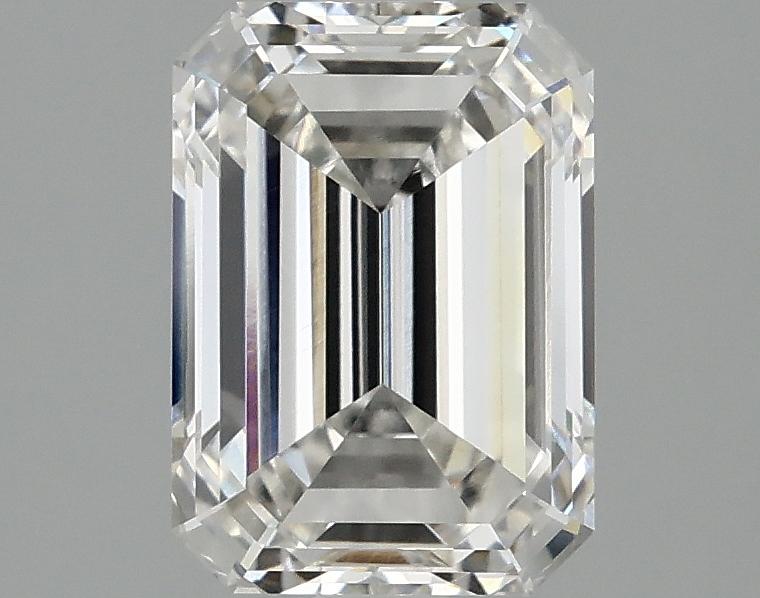 2.07 Carat Emerald Shaped Ideal Cut VVS1 IGI Certified Lab Grown Diamond