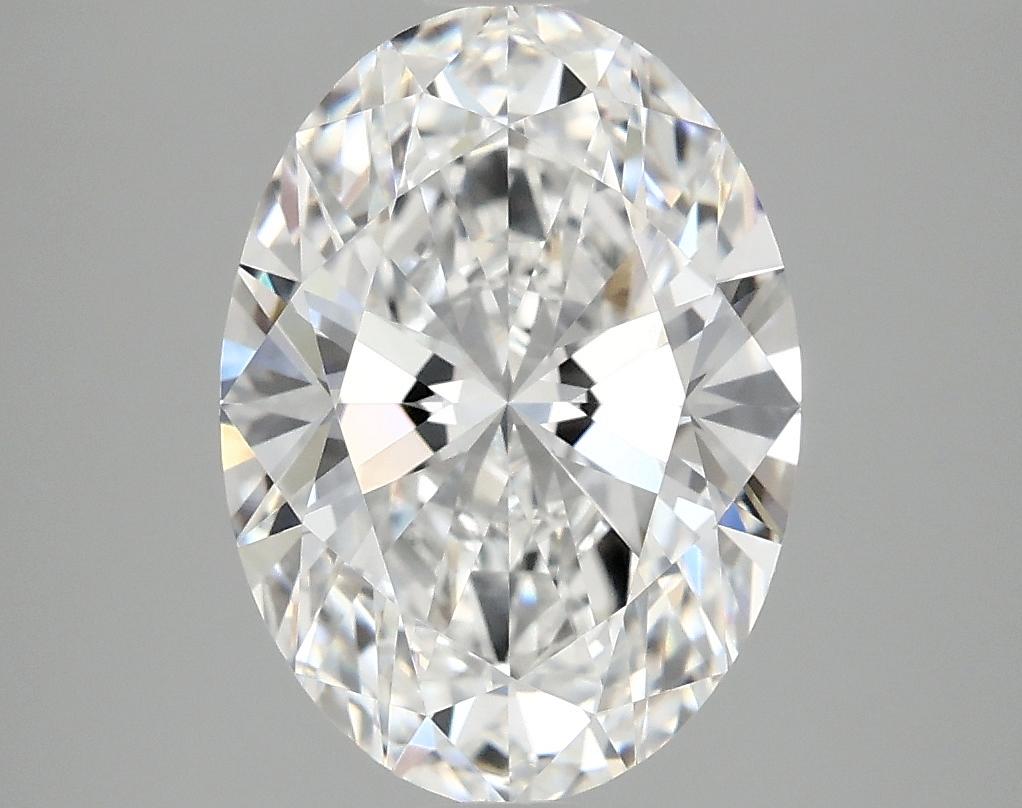 3.08 Carat Oval Shaped Ideal Cut VVS2 IGI Certified Lab Grown Diamond