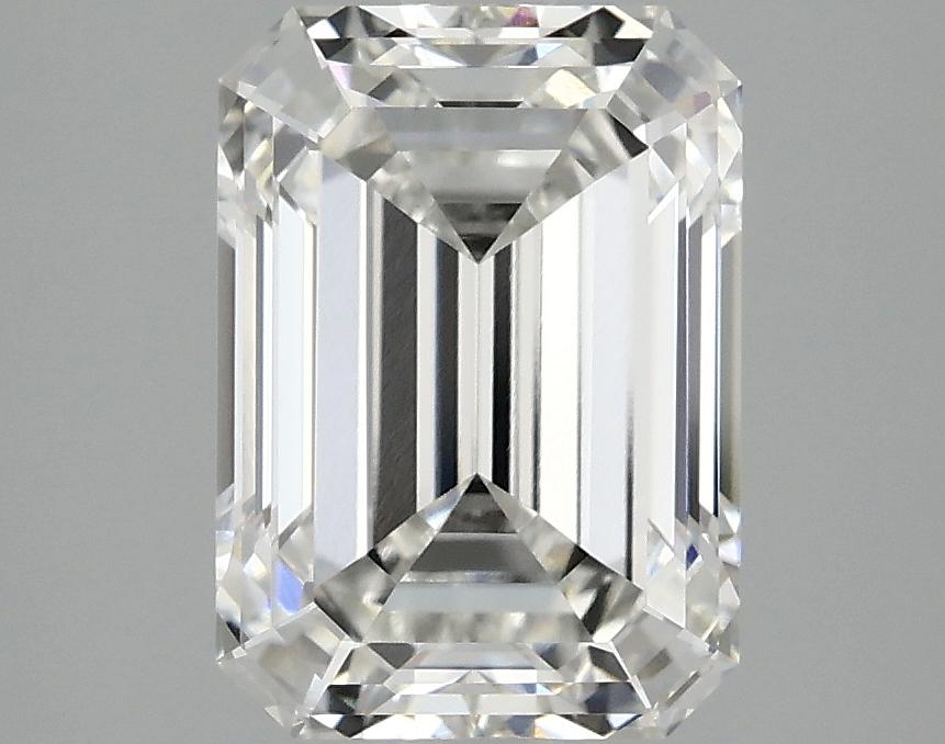 3.0 Carat Emerald Shaped Ideal Cut VVS2 IGI Certified Lab Grown Diamond
