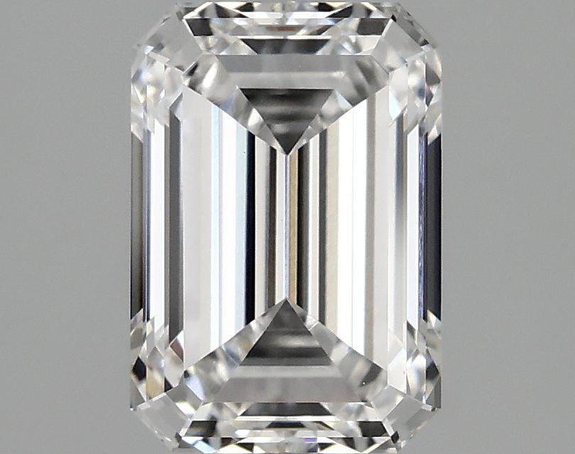1.92 Carat Emerald Shaped Ideal Cut VVS2 IGI Certified Lab Grown Diamond