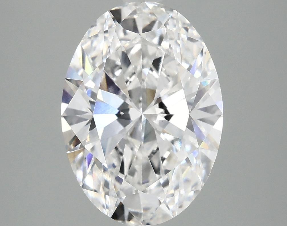 3.09 Carat Oval Shaped Ideal Cut VVS2 IGI Certified Lab Grown Diamond