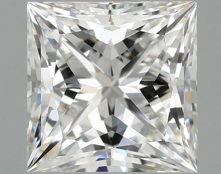 2.07 Carat Princess Shaped Ideal Cut VVS2 IGI Certified Lab Grown Diamond