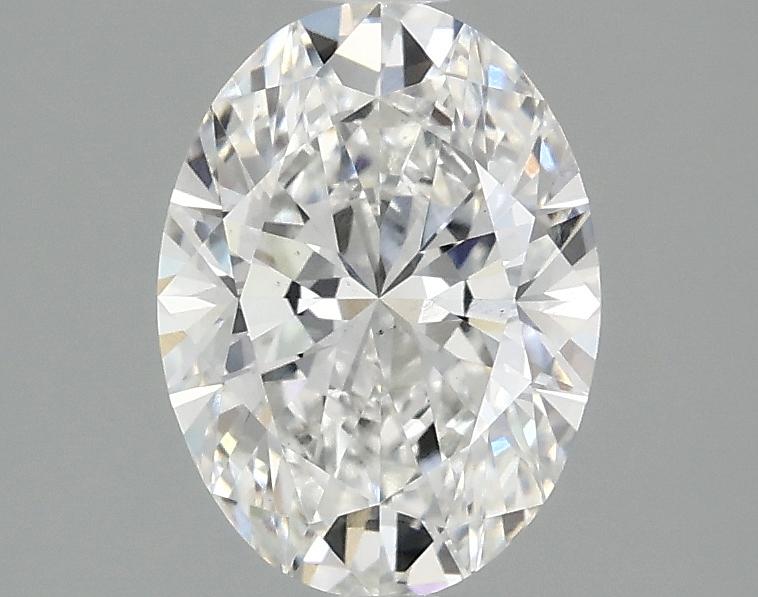 1.5 Carat Oval Shaped Excellent Cut VS2 IGI Certified Lab Grown Diamond