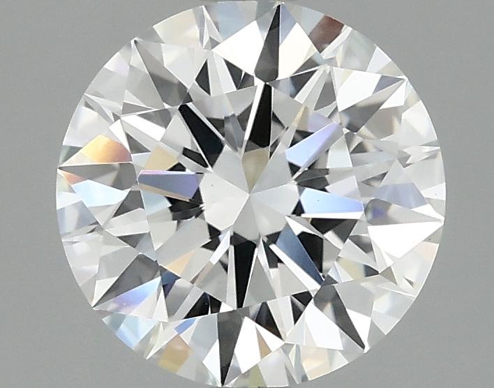 2.03 Carat Round Shaped Ideal Cut VS1 IGI Certified Lab Grown Diamond
