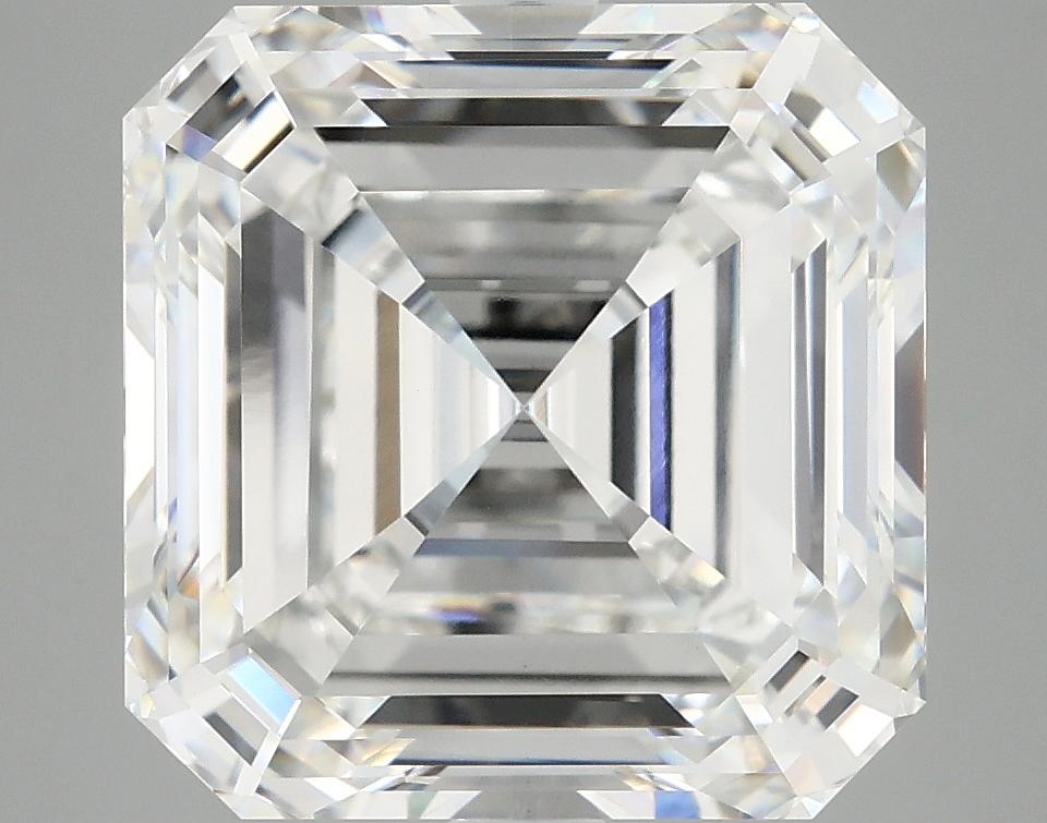 8.05 Carat Asscher Shaped Ideal Cut VVS2 IGI Certified Lab Grown Diamond