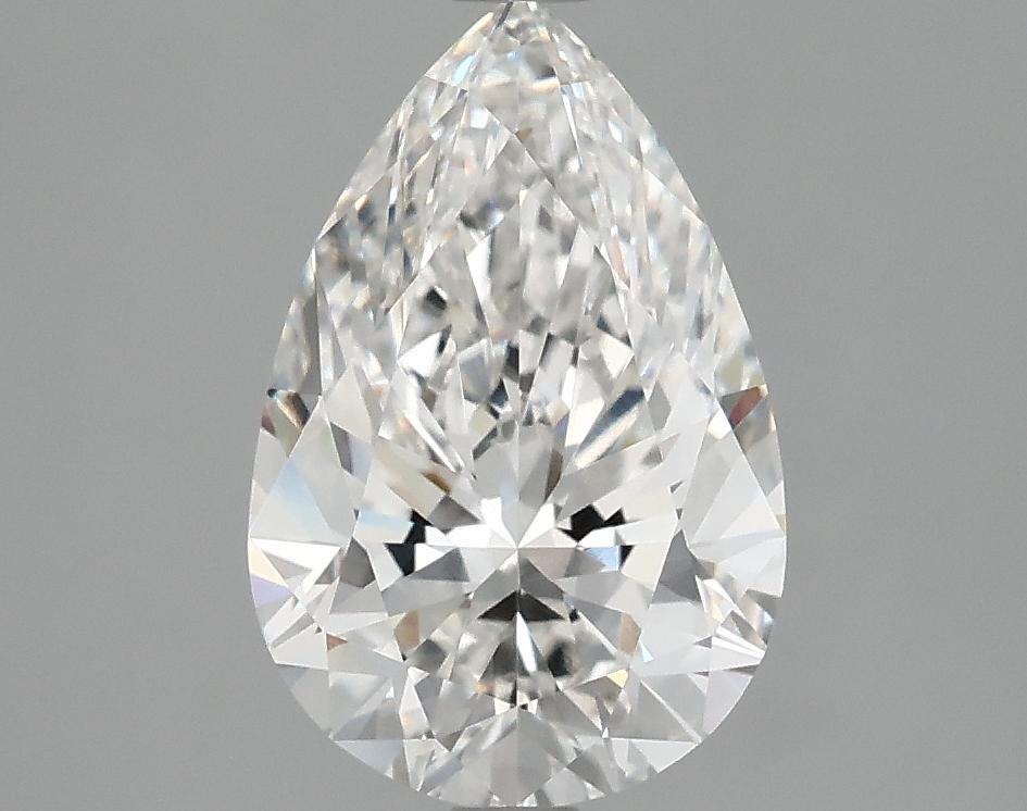 2.54 Carat Pear Shaped Excellent Cut VVS2 IGI Certified Lab Grown Diamond