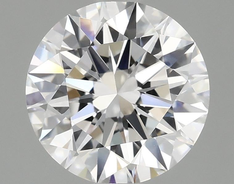 2.05 Carat Round Shaped Ideal Cut VVS2 IGI Certified Lab Grown Diamond