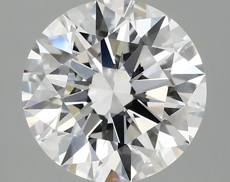 2.55 Carat Round Shaped Ideal Cut VVS2 IGI Certified Lab Grown Diamond