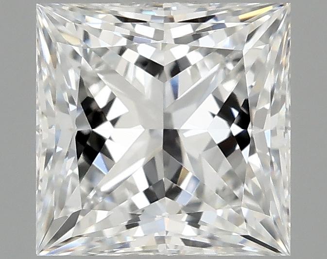 1.08 Carat Princess Shaped Ideal Cut VVS2 IGI Certified Lab Grown Diamond