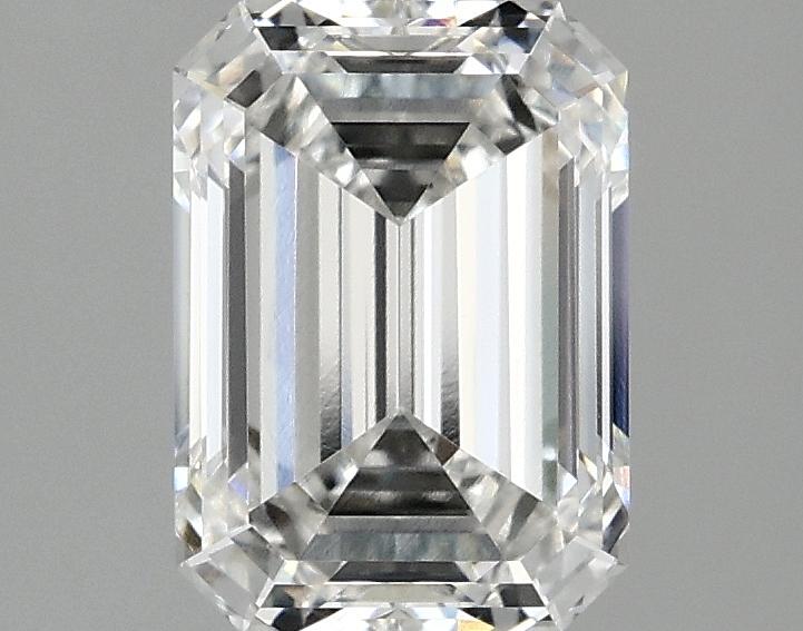 2.09 Carat Emerald Shaped Ideal Cut VVS2 IGI Certified Lab Grown Diamond